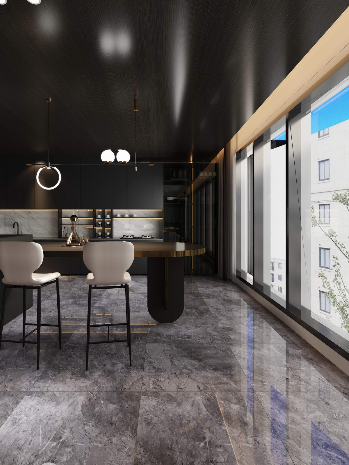 MARMO BRECCIA GREY POL-1