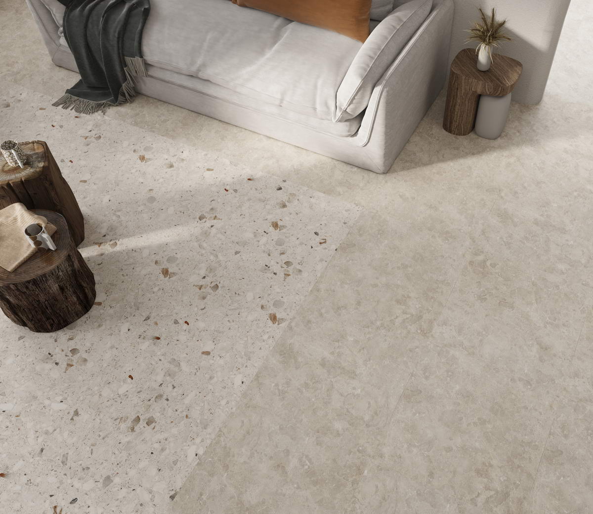 SAVANA SAND+TERRAZZO NOUGAT
