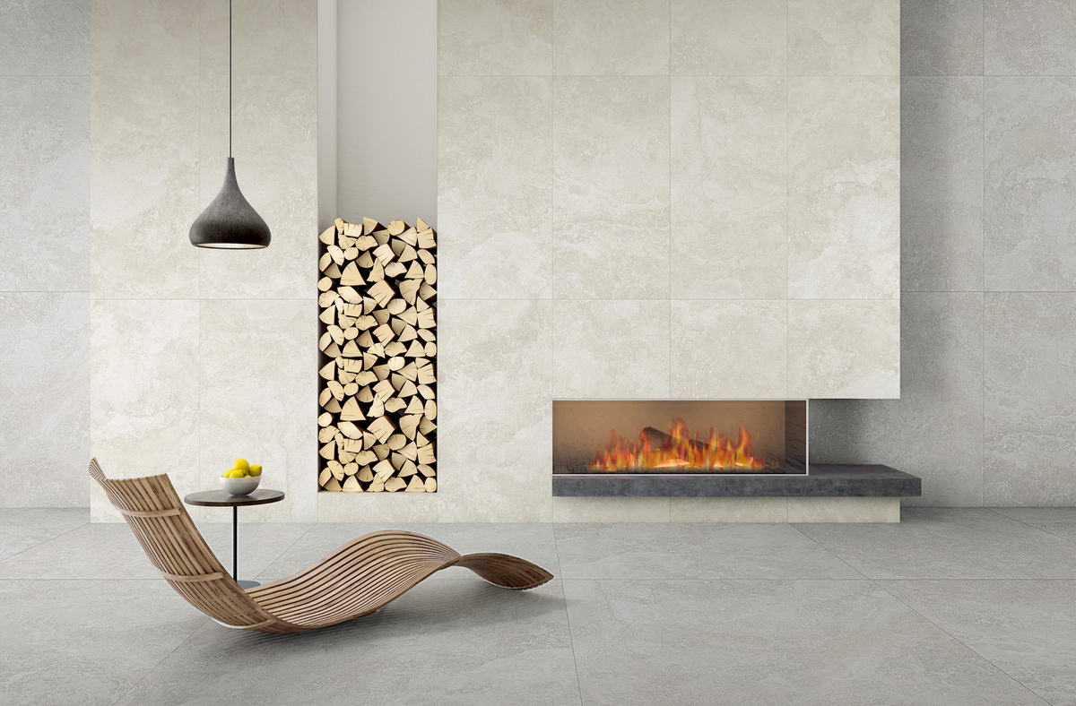 TRAVERTINE-CROSS CLASSICO+CROSS SILVER