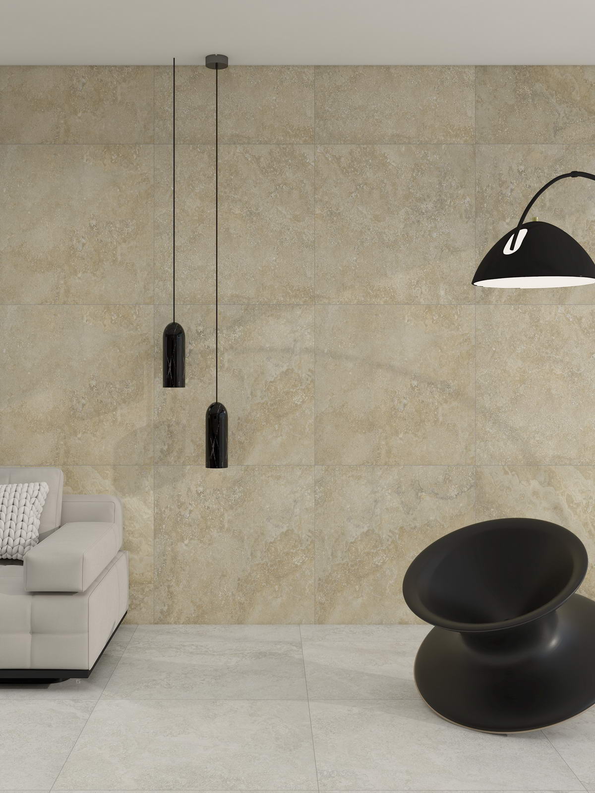 TRAVERTINE CROSS CREMA-1